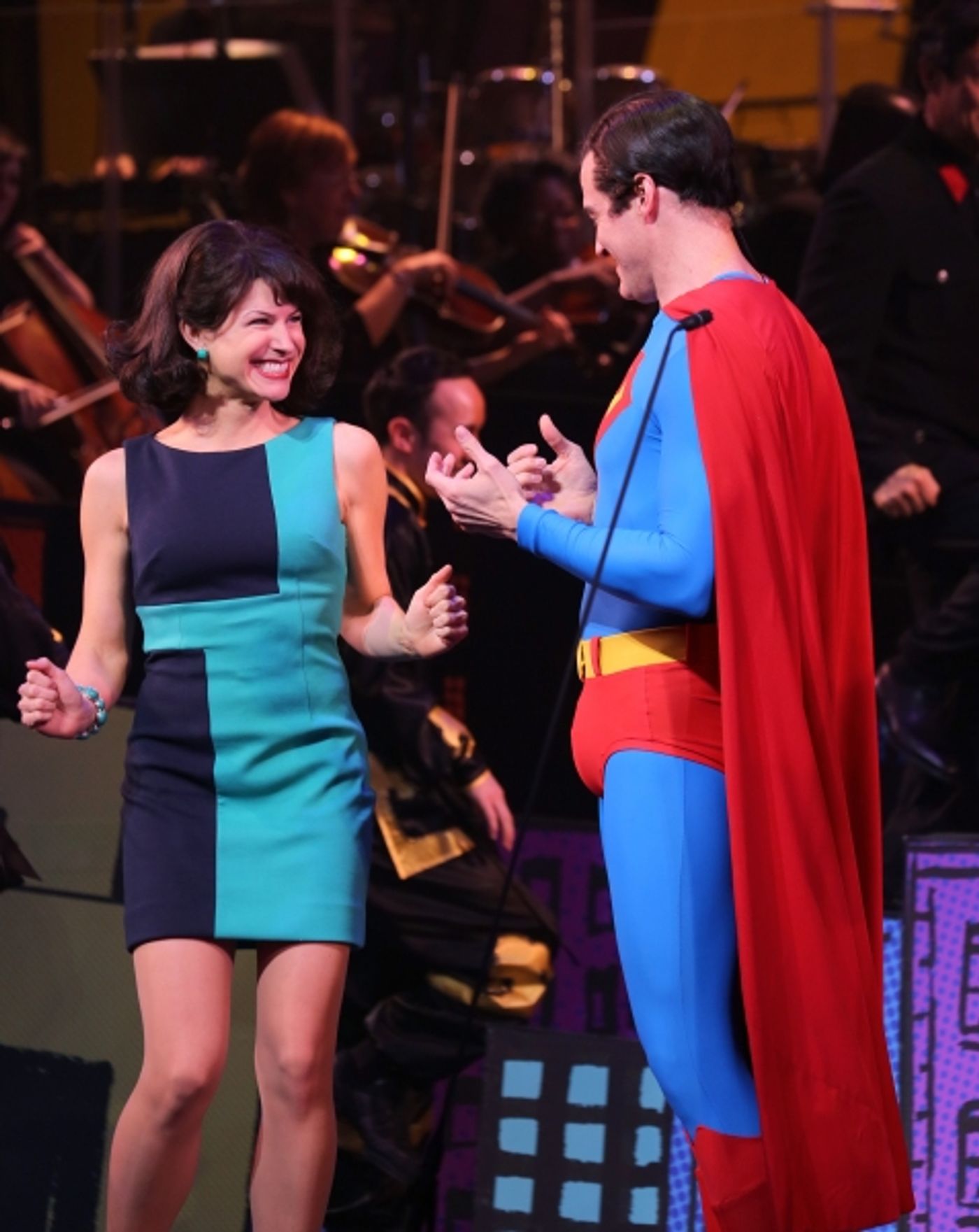 Photo Coverage: Encores! IT'S A BIRD...IT'S A PLANE...IT'S SUPERMAN Takes a Final Bow!  Image