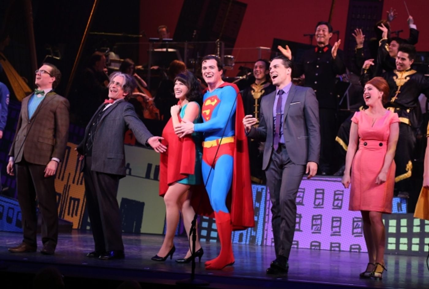 Photo Coverage: Encores! IT'S A BIRD...IT'S A PLANE...IT'S SUPERMAN Takes a Final Bow!  Image