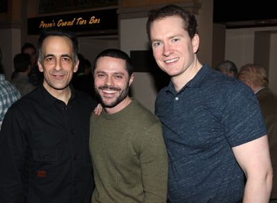 David Pittu, Joshua Bergasse, Adam Monley  Photo