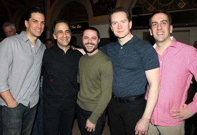 Will Swenson, David Pittu, Joshua Bergasse, Adam Monley & Rob Berman  Photo