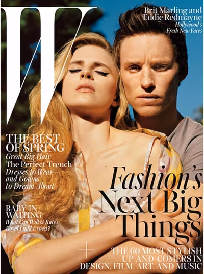 Brit Marling and Eddie Redmayne Photo