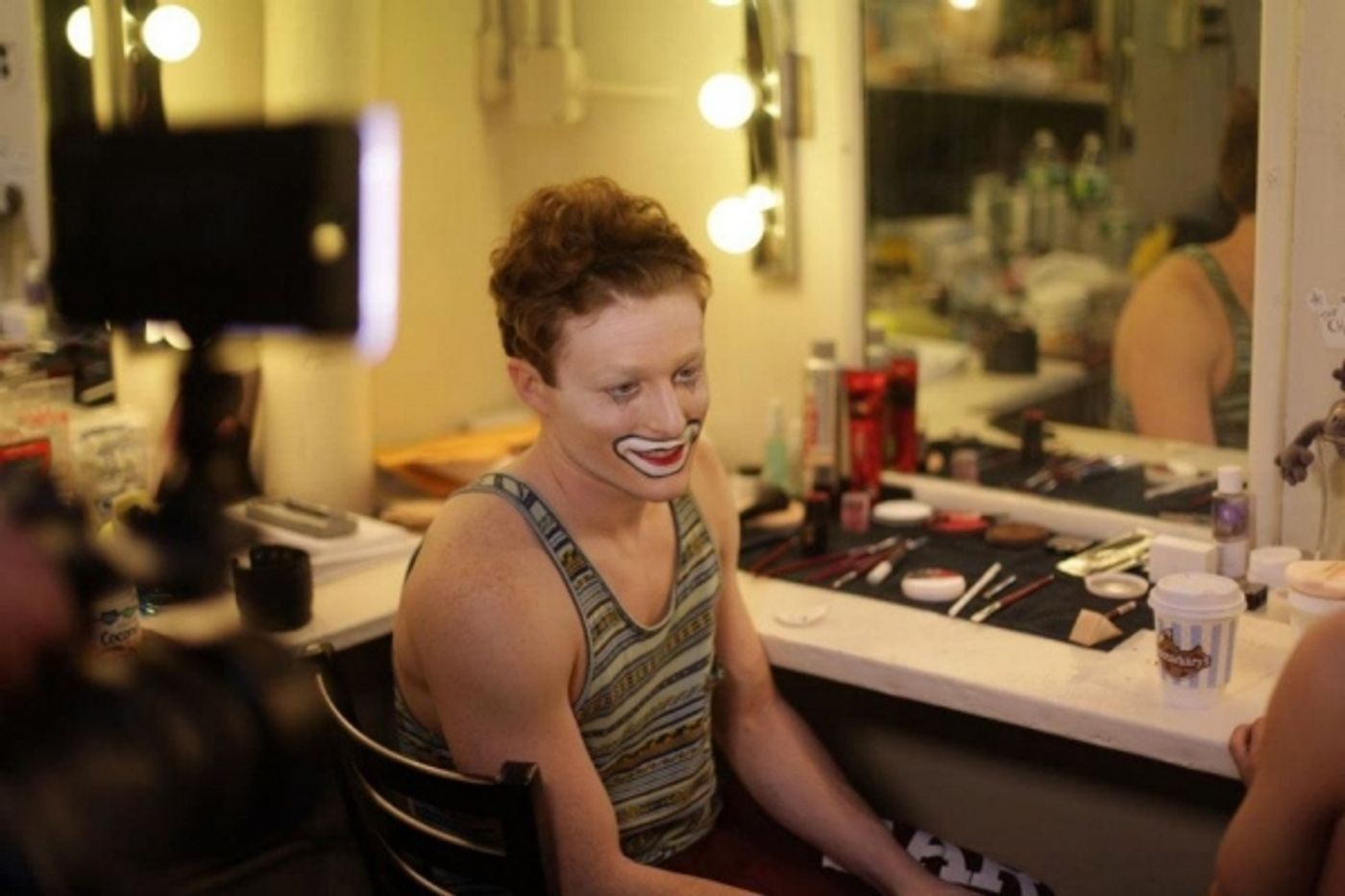 Photo Flash: Backstage with the Cast of PIPPIN for First Preview!  Image