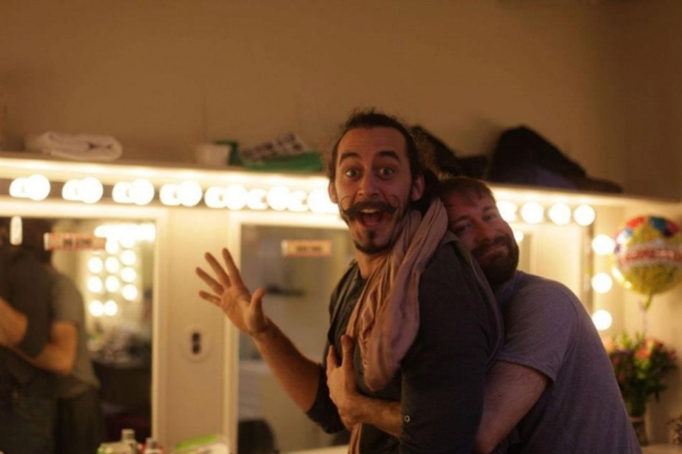Photo Flash: Backstage with the Cast of PIPPIN for First Preview!  Image