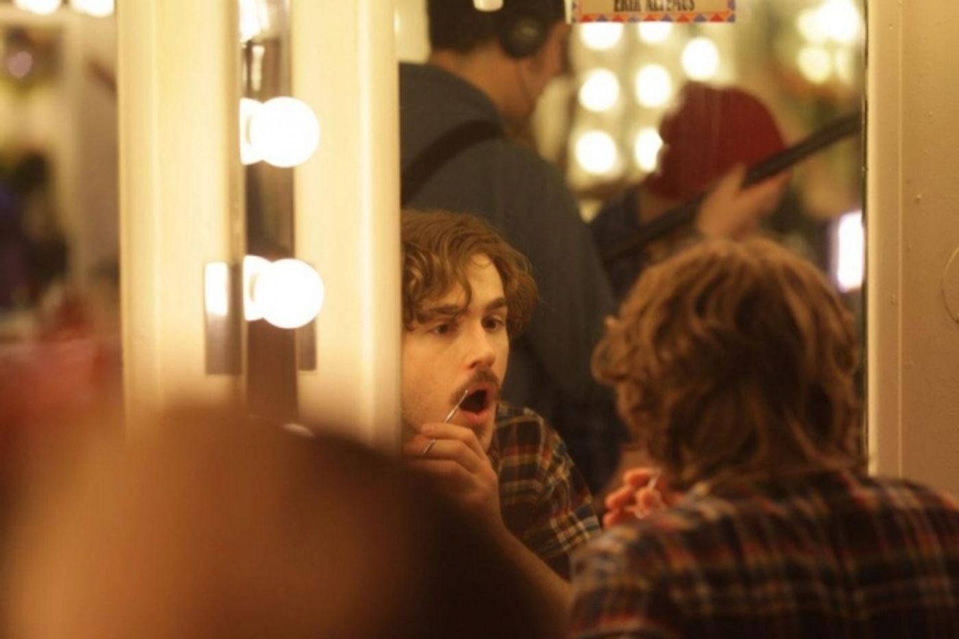 Photo Flash: Backstage with the Cast of PIPPIN for First Preview!  Image