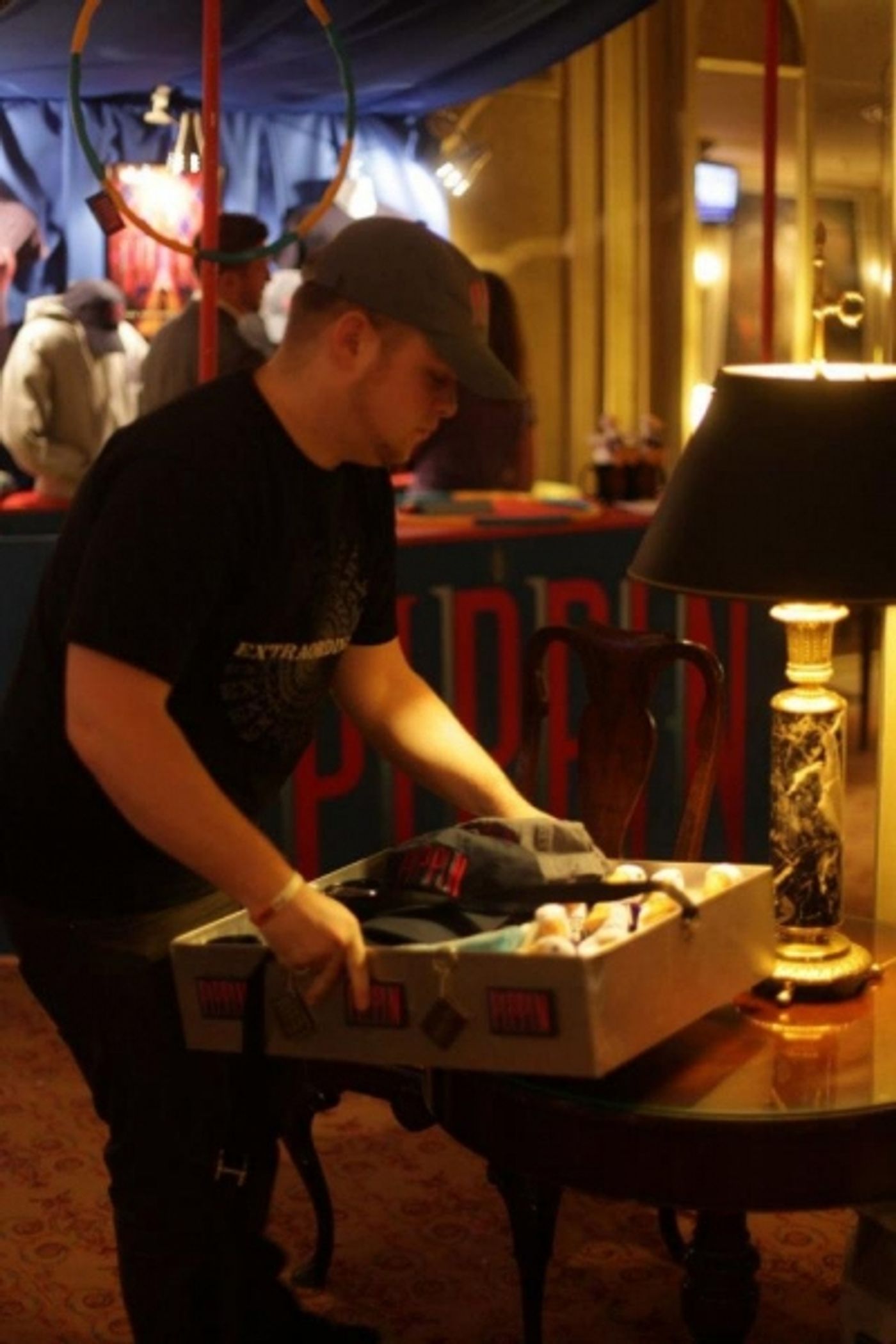 Photo Flash: Backstage with the Cast of PIPPIN for First Preview!  Image