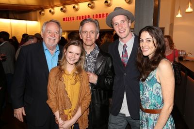 Cast members Dakin Matthews, Brighid Fleming, Robert Joy, Adam Haas Hunter and Jeanne Photo