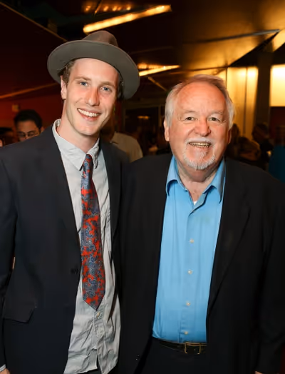 Cast members Adam Haas Hunter and Dakin Matthews Photo