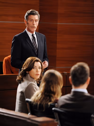 John Glover, Julianna Margulies Photo