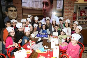 Lilla Crawford, Star of 'ANNIE', Celebrates her 12th Birthday with fellow child actor Photo