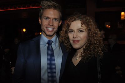 Hunter Ryan Herdlicka and Bernadette Peters Photo