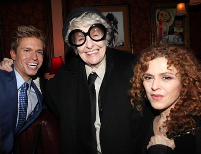 Phyllis Newman, Hunter Ryan Herdlicka, Elaine Stritch &amp; Bernadette Peters l Photo