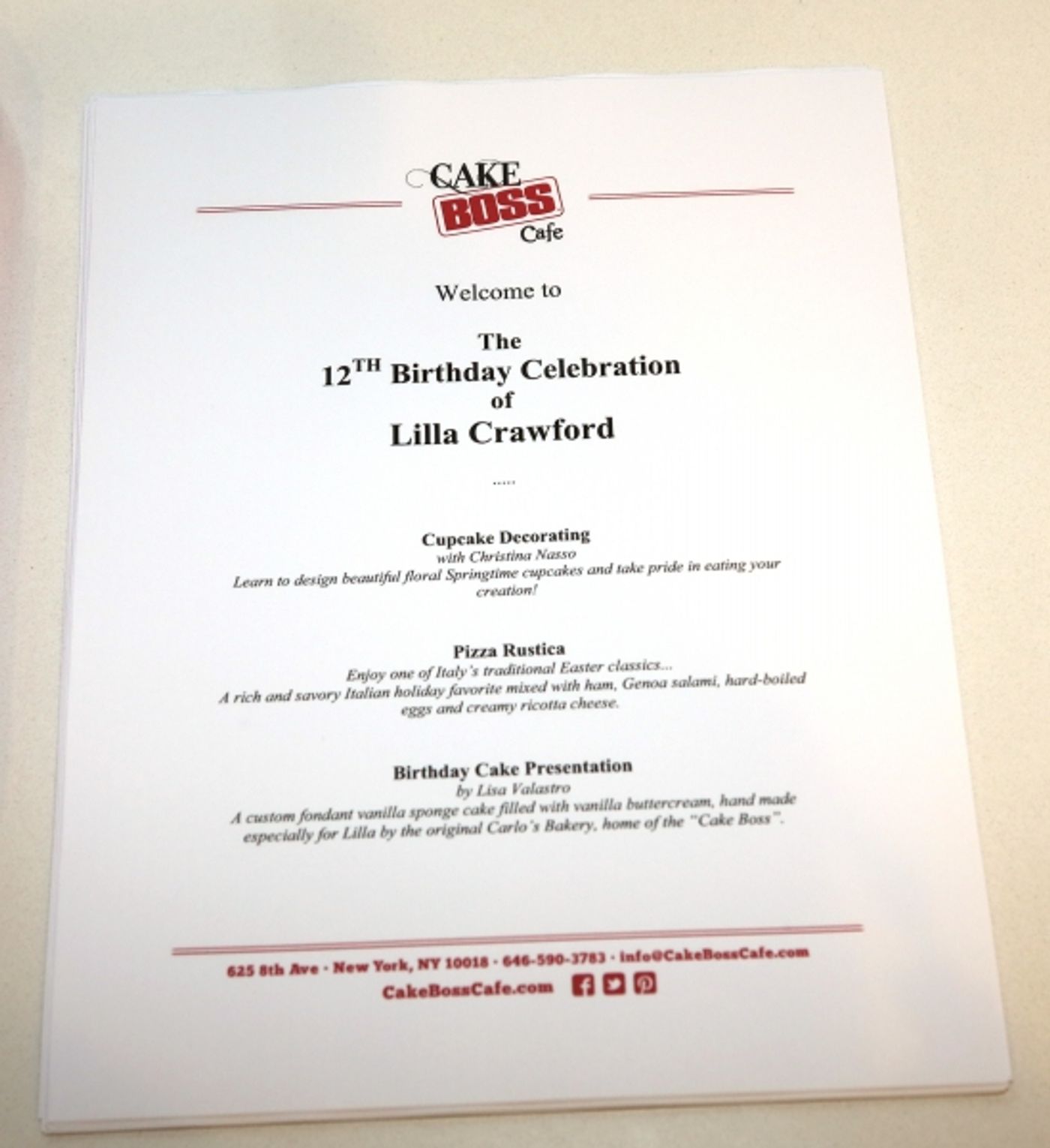 Photo Coverage: Broadway Kids Gather to Celebrate Lilla Crawford's 12th Birthday! Photo Coverage: Broadway Kids Gather to Celebrate Lilla Crawford's 12th Birthday! Image