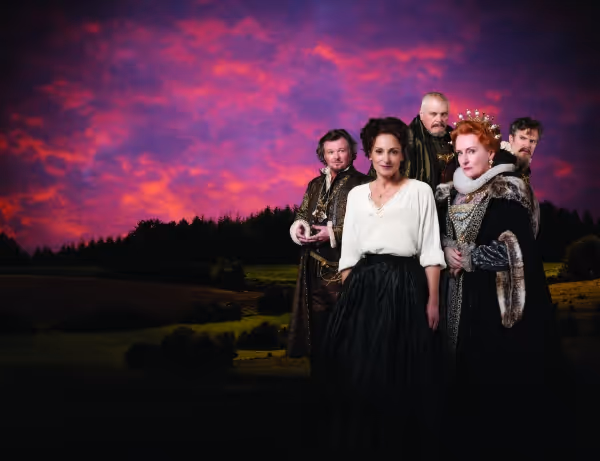 From left: Geraint Wyn Davies, Lucy Peacock, Brian Dennehy, Seana McKenna, Ben Carlso Photo