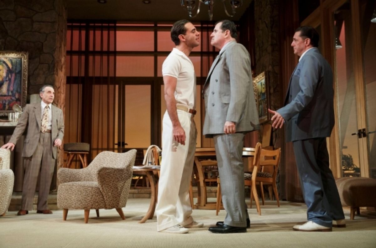 Chip Zien, Bobby Cannavale, Richard Kind and Reg Rogers at 