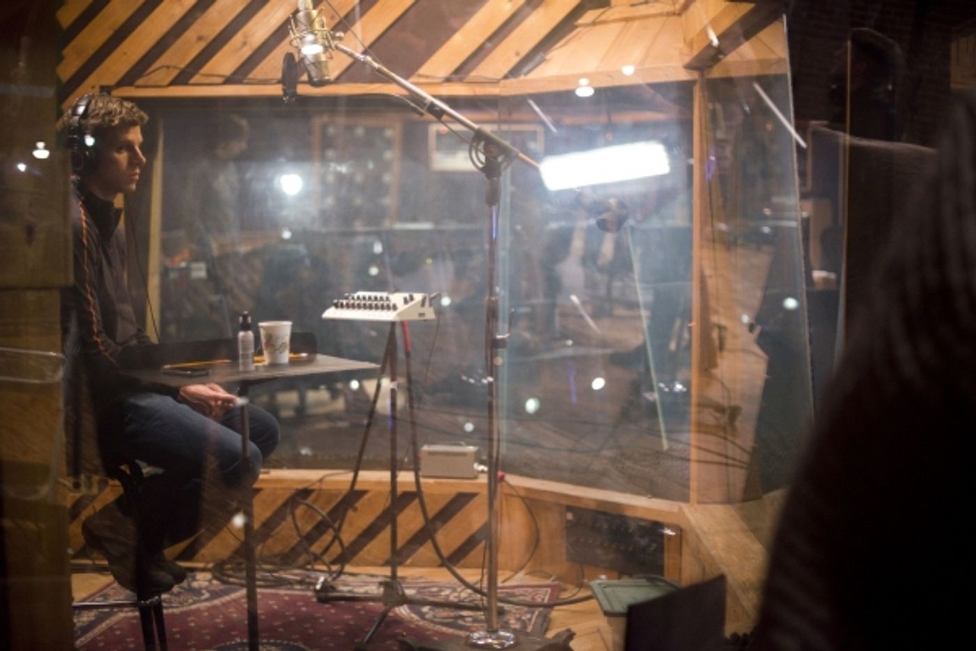 Photo Flash: In the Recording Studio with the Cast of KINKY BOOTS!  Image