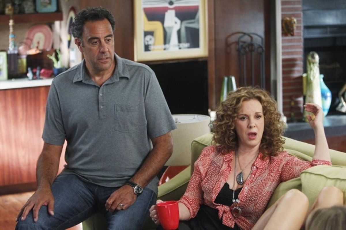 Brad Garrett, Elizabeth Perkins at 