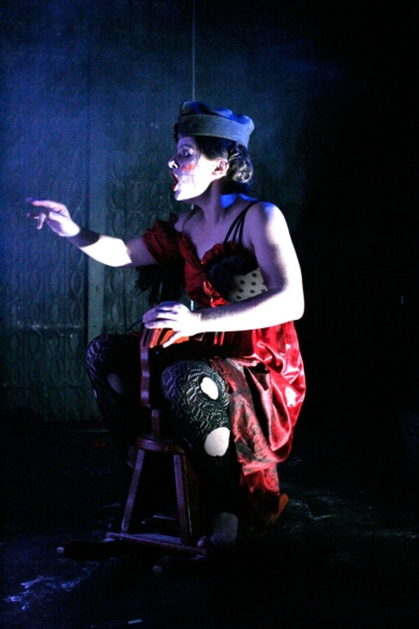 Photo Flash: First Look at Trap Door Theatre's 'THE WORD PROGRESS ON MY MOTHER'S LIPS'  Image