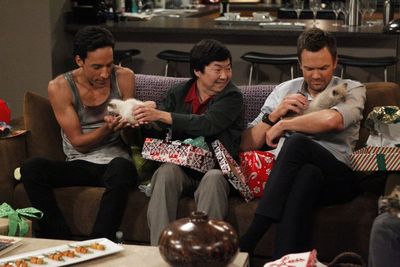 Danny Pudi, Ken Jeong, Joel McHale Photo
