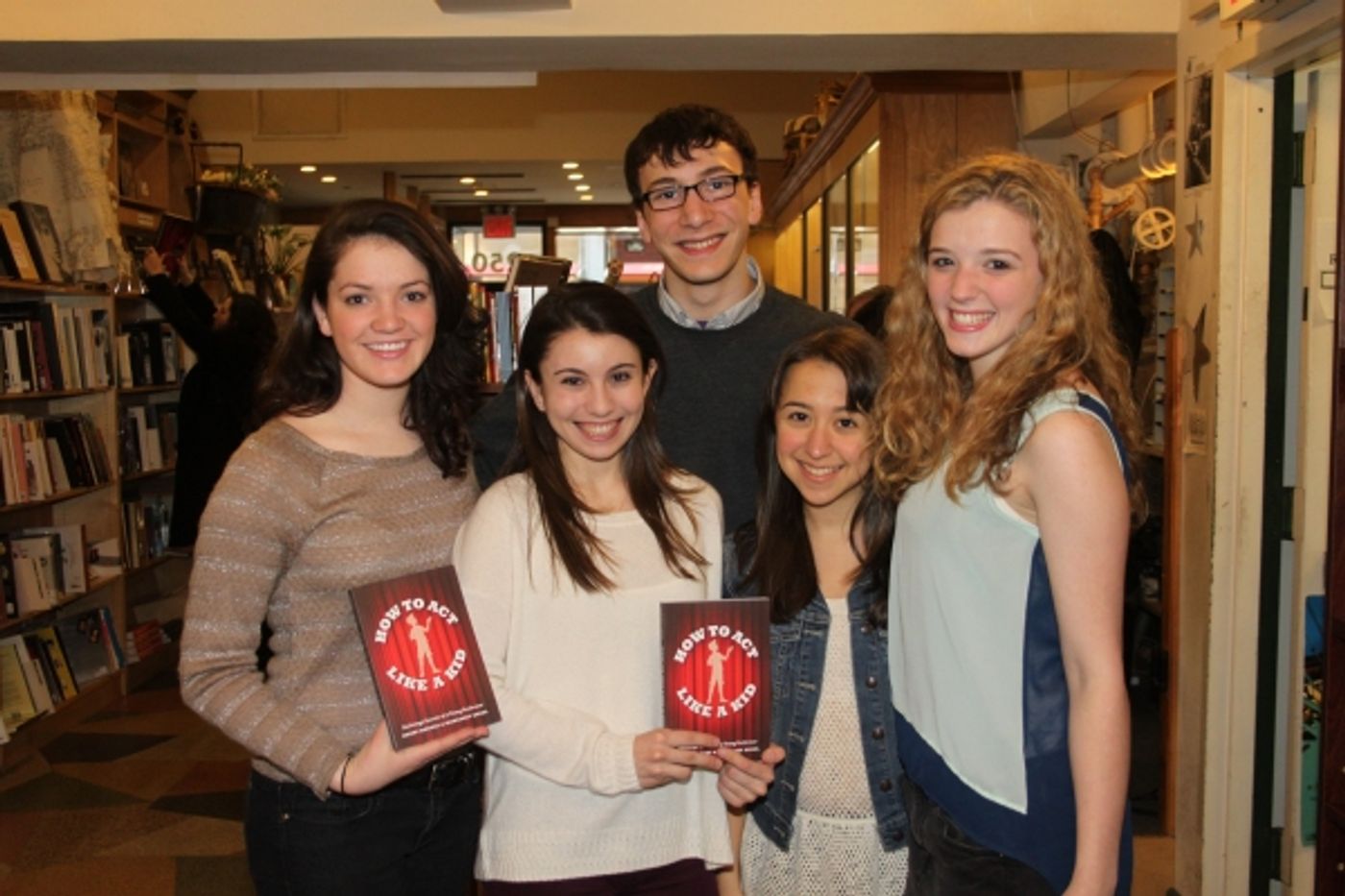 Photo Coverage: Henry Hodges Signs HOW TO ACT LIKE A KID at Drama Book Shop!  Image