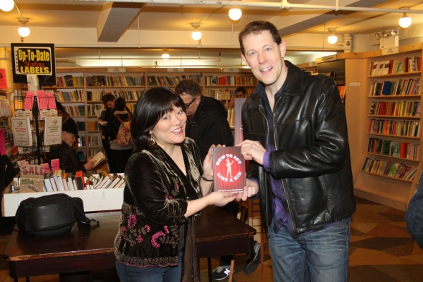 Photo Coverage: Henry Hodges Signs HOW TO ACT LIKE A KID at Drama Book Shop!  Image