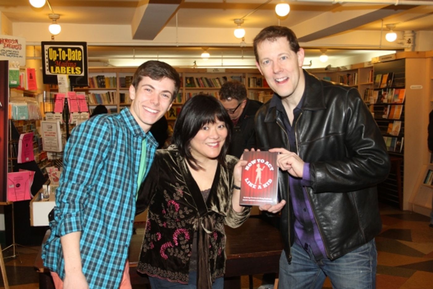 Photo Coverage: Henry Hodges Signs HOW TO ACT LIKE A KID at Drama Book Shop!  Image