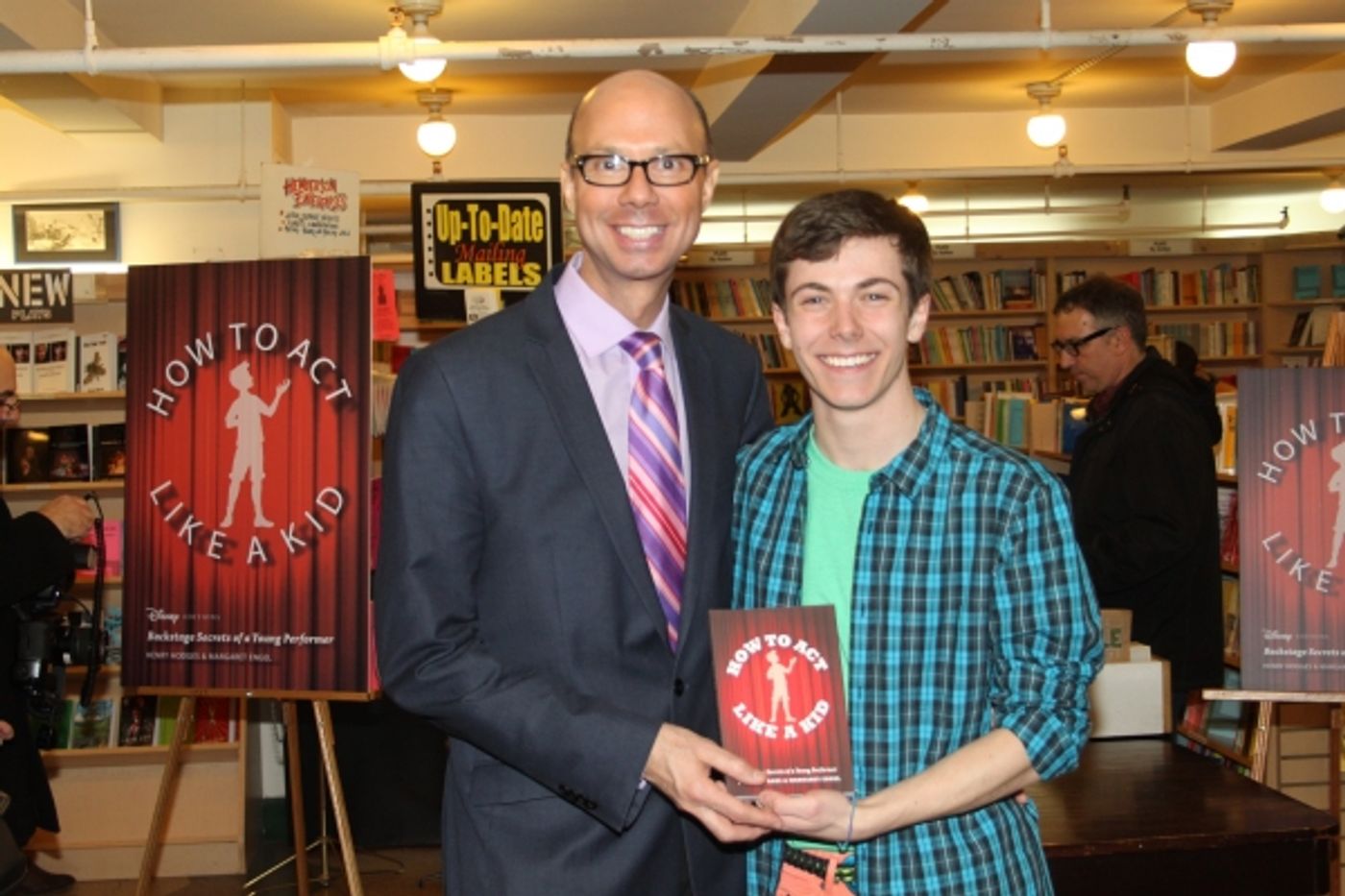 Photo Coverage: Henry Hodges Signs HOW TO ACT LIKE A KID at Drama Book Shop!  Image