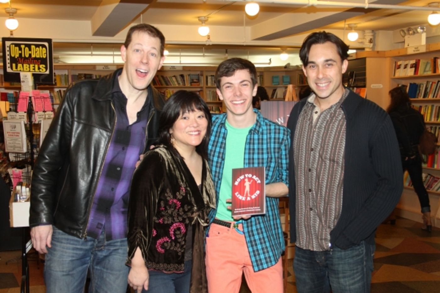 Photo Coverage: Henry Hodges Signs HOW TO ACT LIKE A KID at Drama Book Shop!  Image
