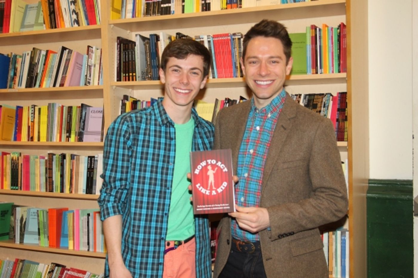 Photo Coverage: Henry Hodges Signs HOW TO ACT LIKE A KID at Drama Book Shop!  Image