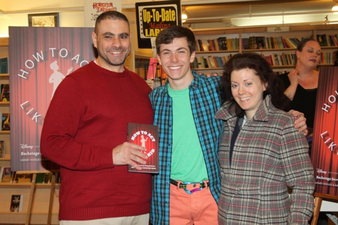 Photo Coverage: Henry Hodges Signs HOW TO ACT LIKE A KID at Drama Book Shop!  Image