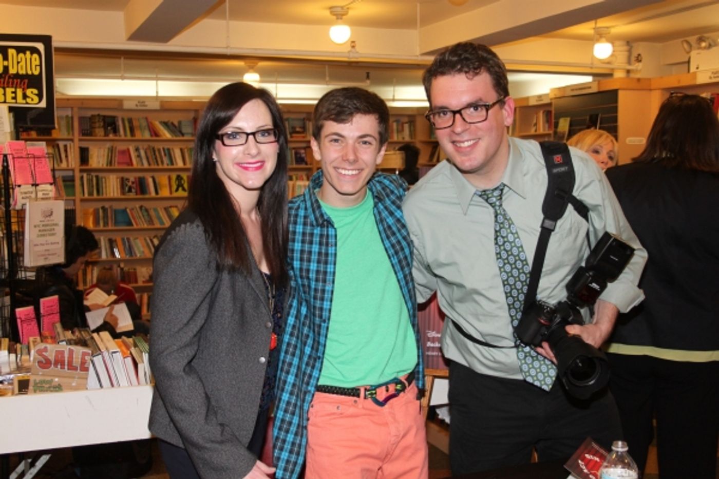 Photo Coverage: Henry Hodges Signs HOW TO ACT LIKE A KID at Drama Book Shop!  Image