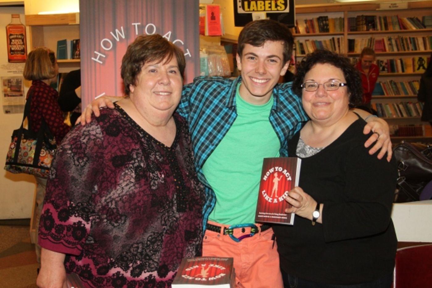 Photo Coverage: Henry Hodges Signs HOW TO ACT LIKE A KID at Drama Book Shop!  Image