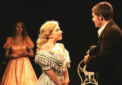Rachel Geis, Kristin Towers Rowles and Alec Reed Photo
