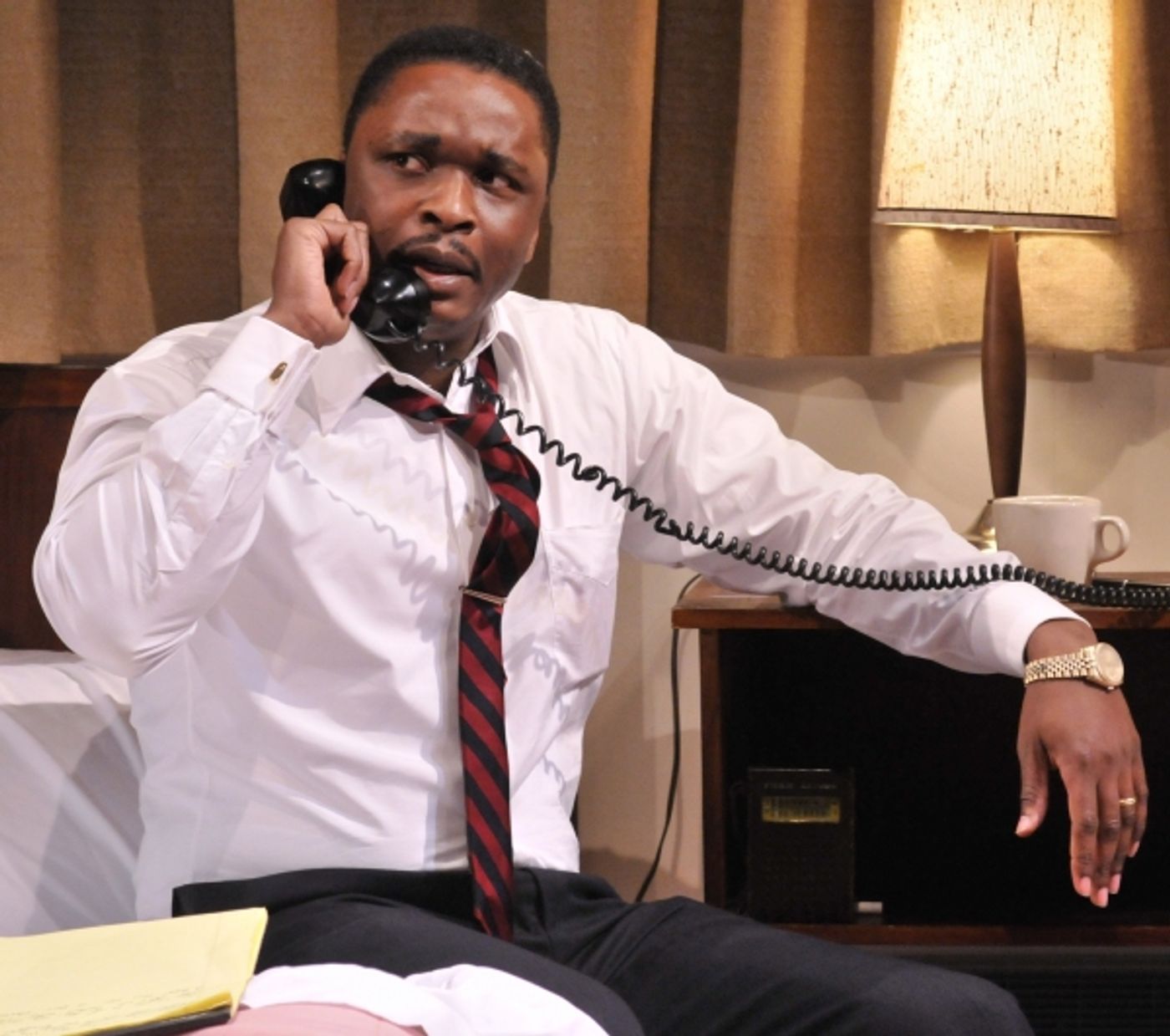 Photo Flash: Sneak Peek at Bowman Wright and Joaquina Kalukango in THE MOUNTAINTOP at Arena Stage Photo Flash: Sneak Peek at Bowman Wright and Joaquina Kalukango in THE MOUNTAINTOP at Arena Stage Image