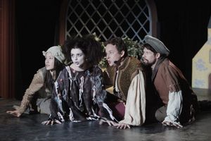 Casey Wilson, Stephen Guarino Photo