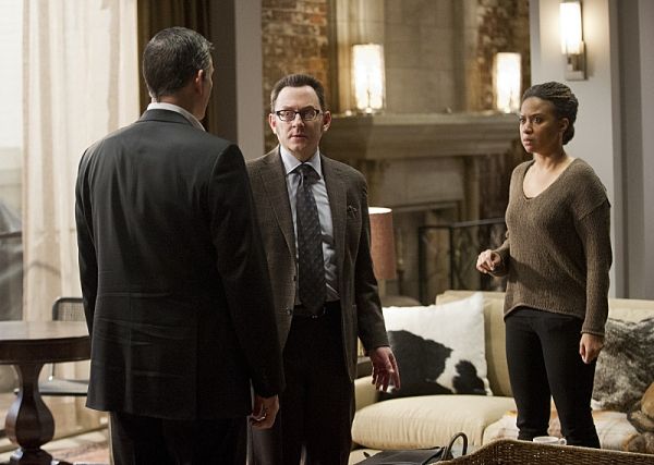 Jim Caviezel, Michael Emerson, Traci Thoms Photo