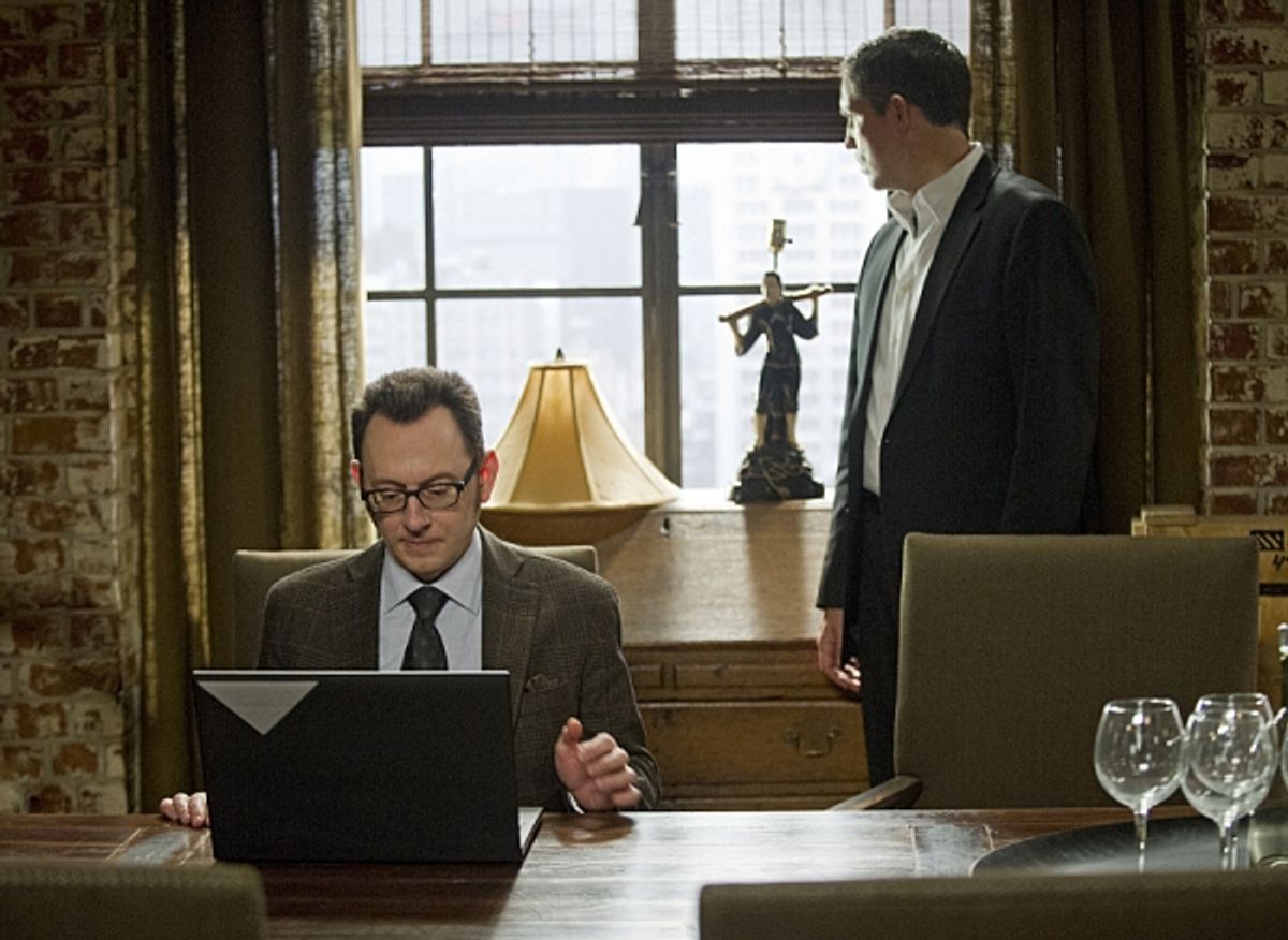 Michael Emerson, Jim Caviezel at 