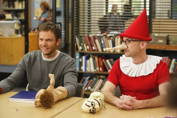 Joel McHale, Jim Rash Photo