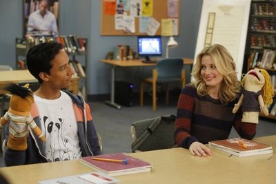 Danny Pudi, Gillian Jacobs Photo
