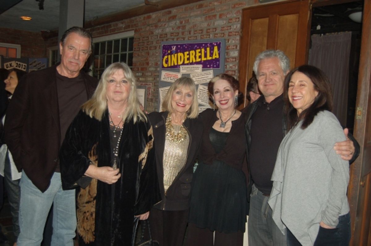 Eric &amp; Dale Braeden, Marla Adams, Evelyn Rudie, Emmy-winning writers and producers of The Young and The Restless Sally Sussman and Tony Morina at 