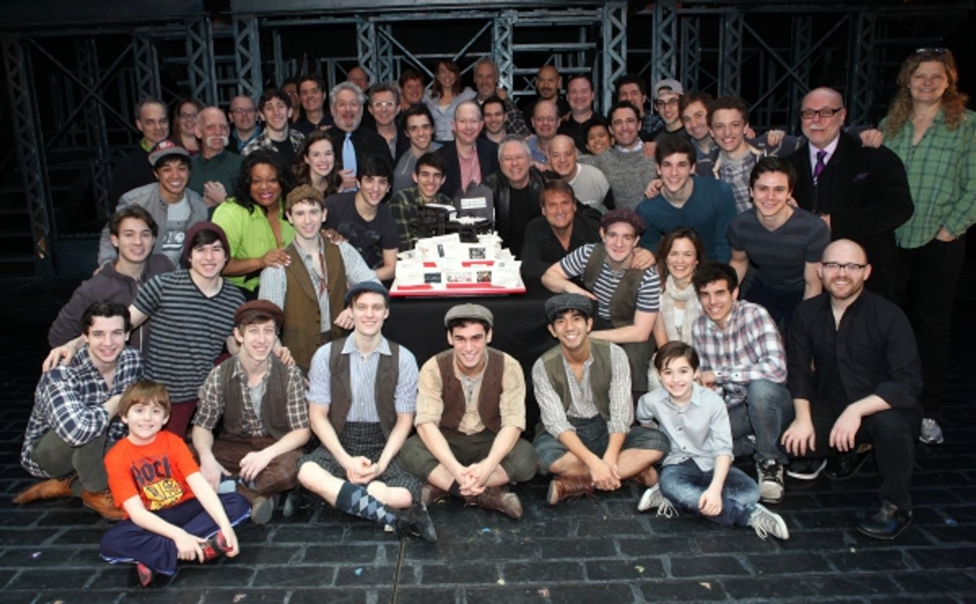 Photo and Video Flashback- NEWSIES' Trip to Broadway!  Image