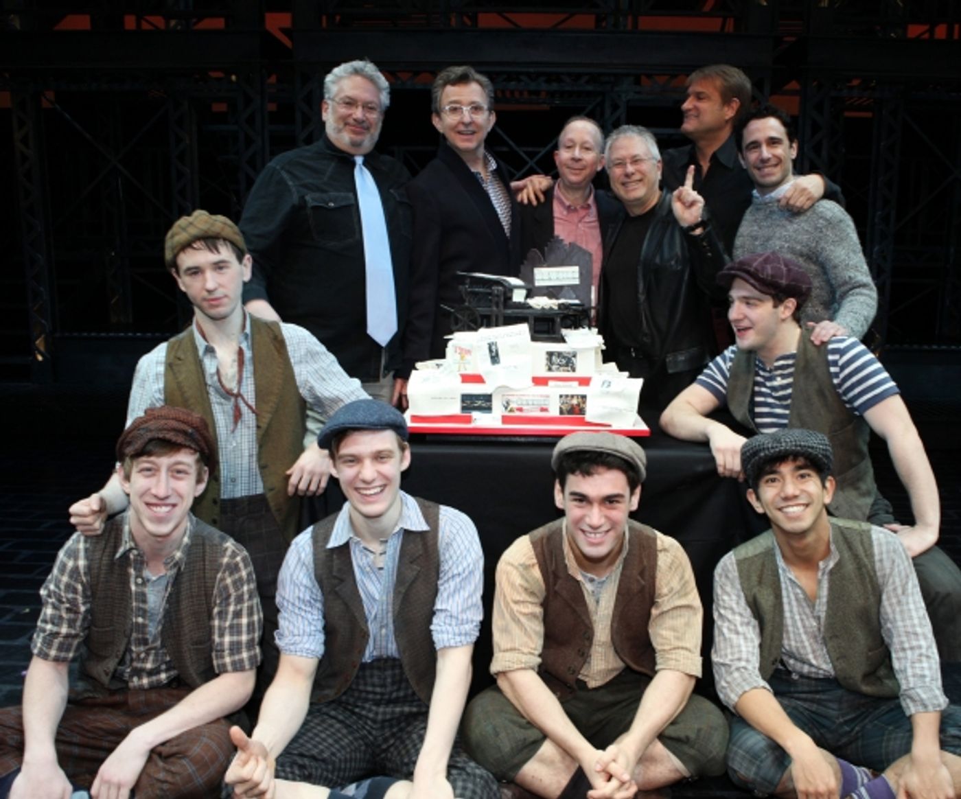 Photo and Video Flashback- NEWSIES' Trip to Broadway!  Image