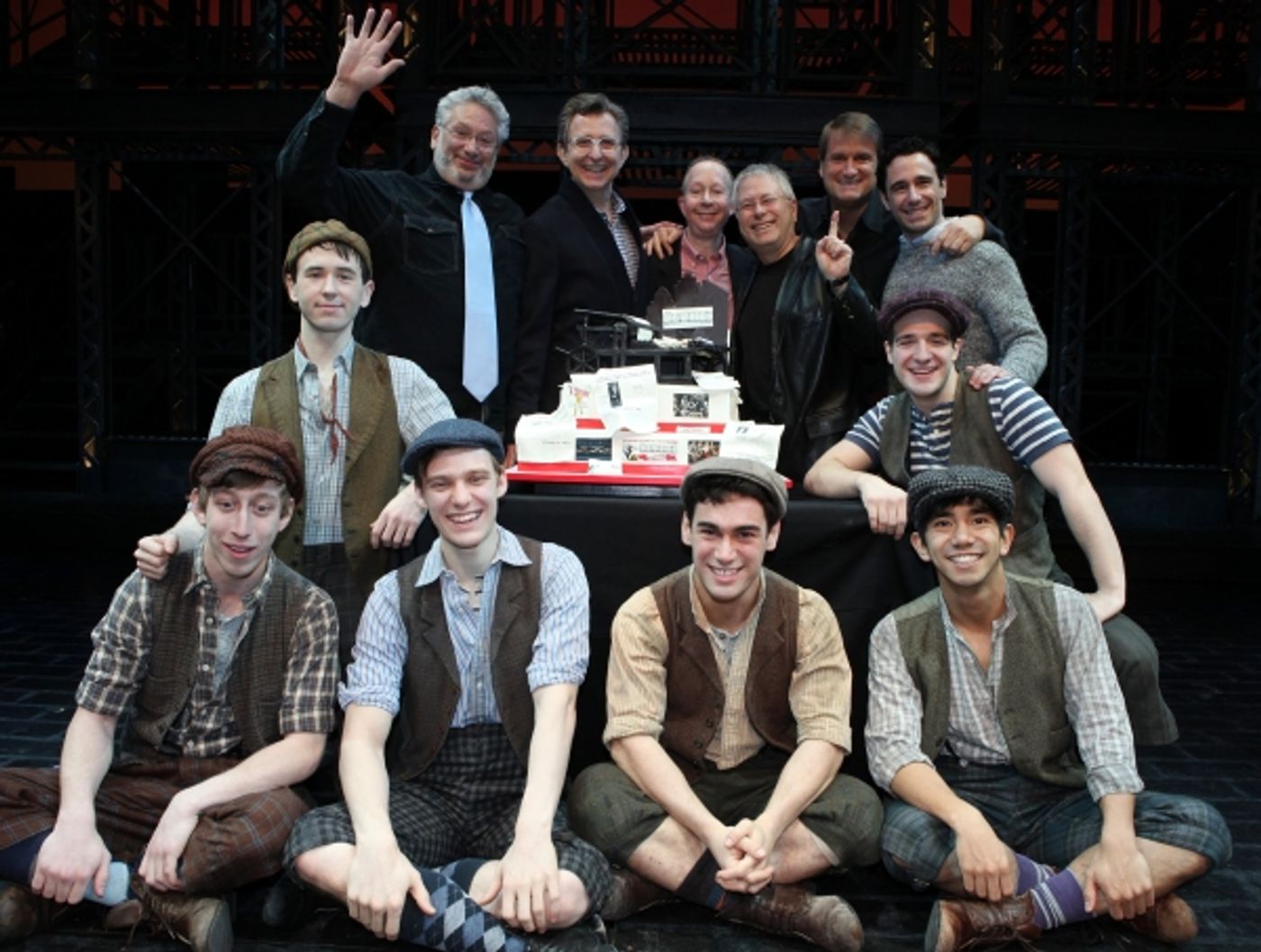 Photo and Video Flashback- NEWSIES' Trip to Broadway!  Image
