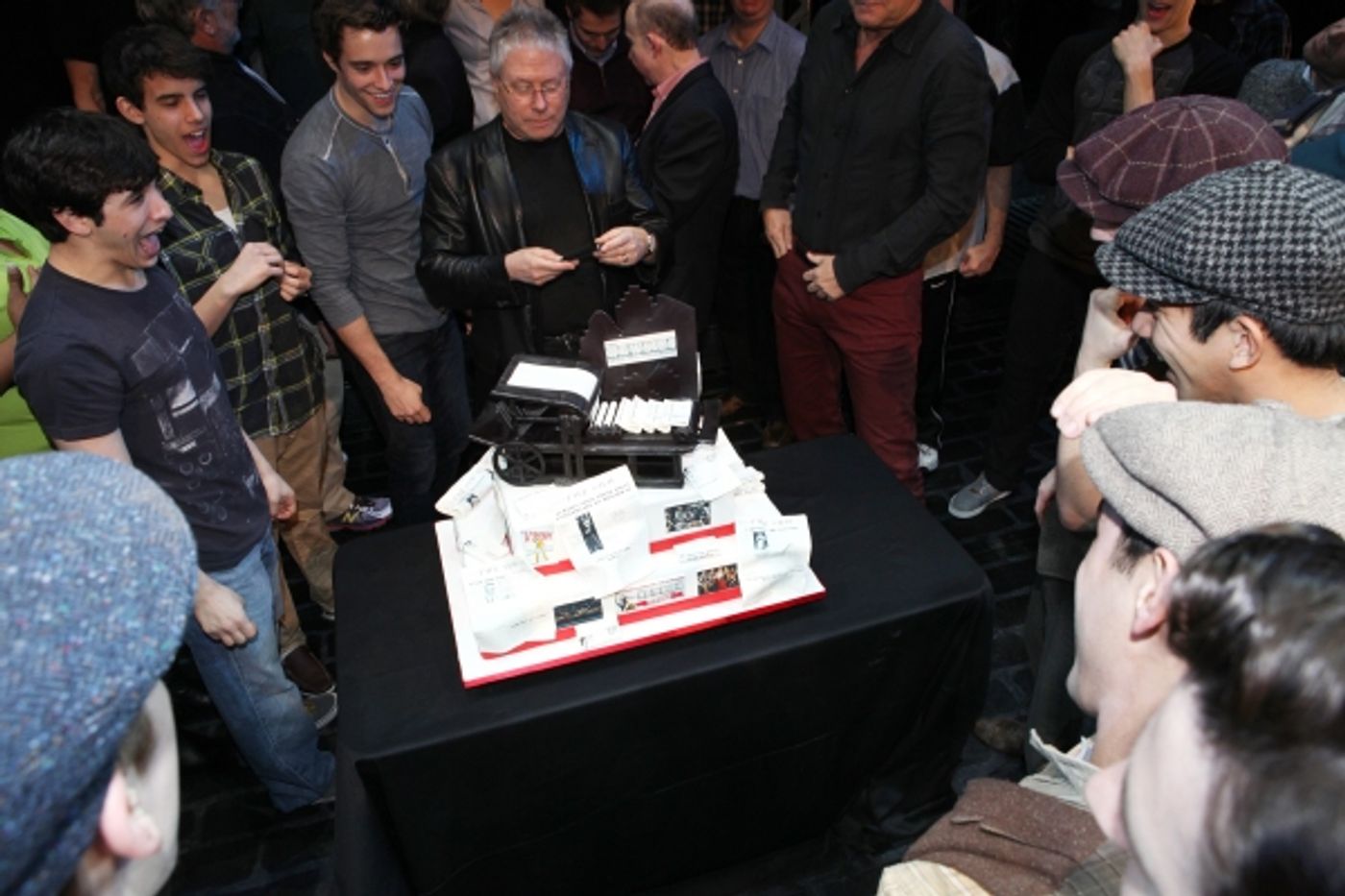 Photo and Video Flashback- NEWSIES' Trip to Broadway!  Image