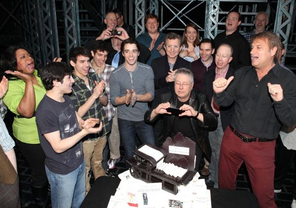 LaVon Fisher-Wilson, Harvey Fierstein, Corey Cott, Mark Aldrich, Thomas Schumacher, K Photo