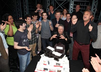 LaVon Fisher-Wilson, Harvey Fierstein, Corey Cott, Mark Aldrich, Thomas Schumacher, K Photo