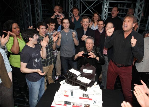 LaVon Fisher-Wilson, Harvey Fierstein, Corey Cott, Mark Aldrich, Thomas Schumacher, K Photo