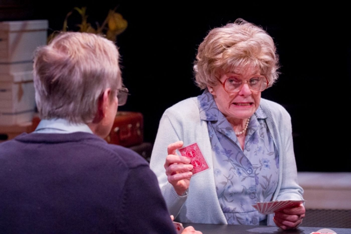 Photo Flash: First Look at Allen Nause and Vana O'Brien in Artists Rep's THE GIN GAME Photo Flash: First Look at Allen Nause and Vana O'Brien in Artists Rep's THE GIN GAME Image