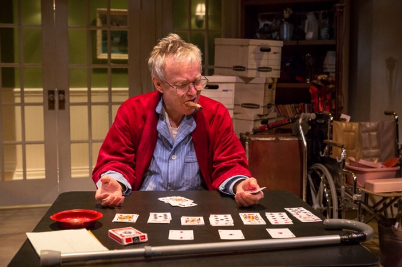 Photo Flash: First Look at Allen Nause and Vana O'Brien in Artists Rep's THE GIN GAME Photo Flash: First Look at Allen Nause and Vana O'Brien in Artists Rep's THE GIN GAME Image