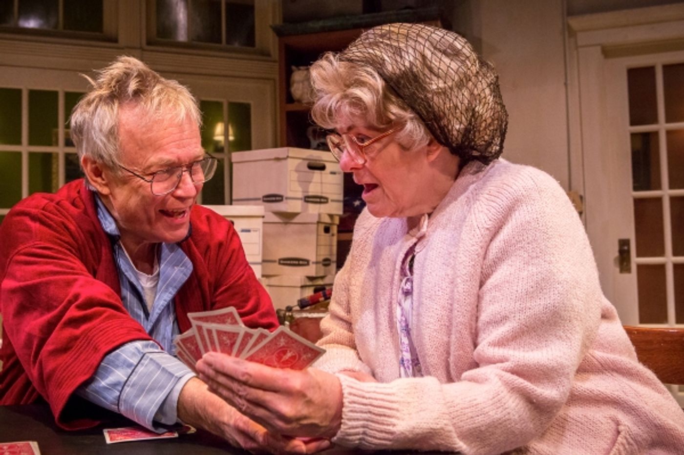 Photo Flash: First Look at Allen Nause and Vana O'Brien in Artists Rep's THE GIN GAME Photo Flash: First Look at Allen Nause and Vana O'Brien in Artists Rep's THE GIN GAME Image