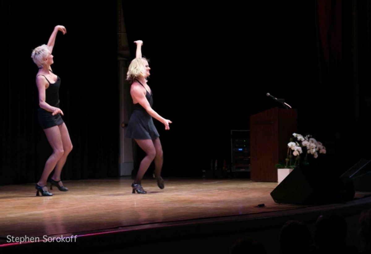 Amy Spanger & Amra-Faye Wright at 